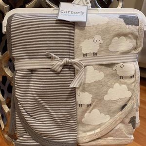Carters Receiving blankets